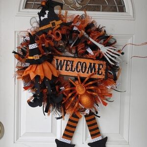 Halloween Welcome Wreath